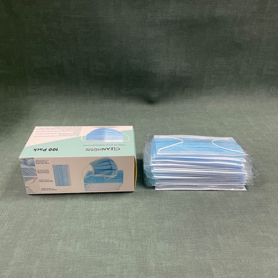 CLEANHOME masks for use by medical personnel, Disposable Face Coverings for Professional and Everyday Use, Convenient Protective Mask for Suitable Medical
